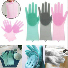Charger l'image dans la galerie, Une paire de gants de vaisselle de cuisine en silicone-Magic silicone